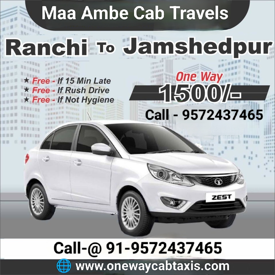 Ranchi To bokaro one way cab 1599