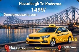 Hazaribagh to Koderma One Way Cab Taxi